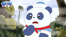 scared panda we baby bears anxious nervous