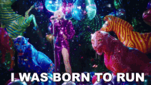 I Was Born To Run Miley Cyrus GIF - I Was Born To Run Miley Cyrus Midnight Sky GIFs