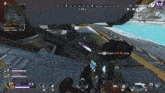 a screenshot of a video game showing a player holding a rifle
