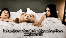 Just Grab Your Thunder Buddy And Say This Magic Words GIF - Just Grab Your Thunder Buddy Thunder Buddy And Say This Magic Words GIFs