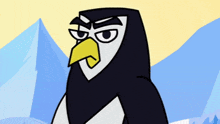 Johnny Test Penguin GIF - Johnny Test Penguin Mad Stare GIFs
