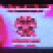 a pixelated image of a person 's face with the words " i love you " on the bottom