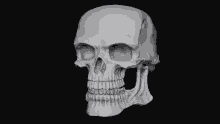 Skull Its Bleak GIF - Skull Its Bleak GIFs