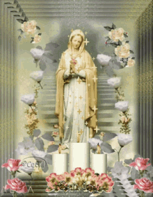 Madre De La Humanidad Santidad GIF - Madre De La Humanidad Santidad Blessed Virgin Mary GIFs