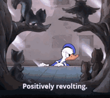 Donald Duck Positively Revolting GIF - Donald Duck Positively Revolting Revolting GIFs