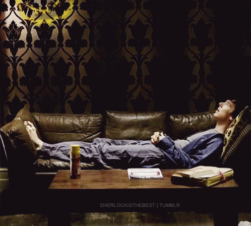 Sherlock Sleep GIF - Sherlock Sleep Lay Down GIFs