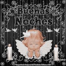 Buenas Noches Good Night GIF - Buenas Noches Good Night Angel GIFs