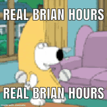 Family Guy Brian Hours GIF - Family Guy Brian Hours GIFs
