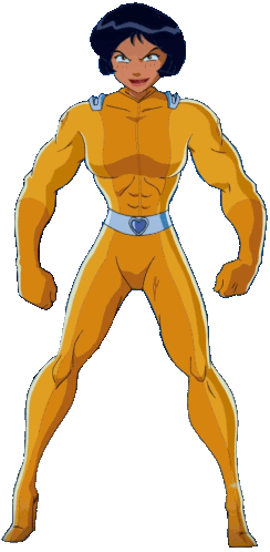 Totally Spies Alex Muscles Sticker - Totally Spies Alex Muscles Totally ...