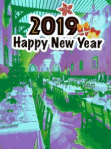 2019 Happy New Year GIF - 2019 Happy New Year Pugin GIFs