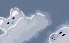 Cute Clouds Kawaii Clouds GIF - Cute Clouds Kawaii Clouds Doodle Clouds GIFs