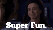 Greys Anatomy Amelia Shepherd GIF - Greys Anatomy Amelia Shepherd Super Fun GIFs