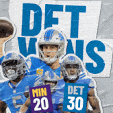 Detroit Lions (30) Vs. Minnesota Vikings (20) Post Game GIF - Nfl National Football League Football League GIFs