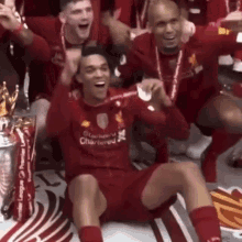 Champions Liverpool Liverpool GIF - Champions Liverpool Liverpool Trent Alexander Arnold GIFs