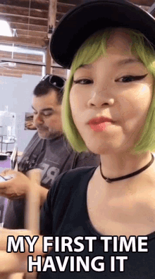My First Time Having It Goldie Chan GIF - My First Time Having It Goldie Chan First Time GIFs