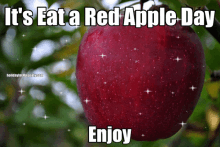 National Eat A Red Apple Day GIF - National Eat A Red Apple Day Eat A Red Apple Day GIFs