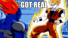 Got Real Goku Gets Punched In Balls GIF - Got Real Goku Gets Punched In Balls Goku GIFs