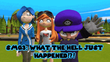 Smg4 Smg3 GIF - Smg4 Smg3 What The Hell Just Happened GIFs