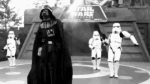 Darth Vader Dancing GIF - Darth Vader Dancing Storm Trooper GIFs
