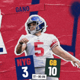Green Bay Packers (10) Vs. New York Giants (3) First Quarter GIF - Nfl National Football League Football League GIFs