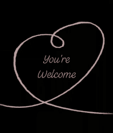 Youre Welcome Love GIF - Youre Welcome Love Heart GIFs