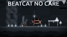 Beat Cat No Care GIF - Beat Cat No Care Geometry Dash GIFs