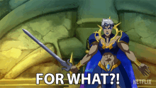 For What Evil Lyn GIF - For What Evil Lyn Masters Of The Universe Revelation GIFs