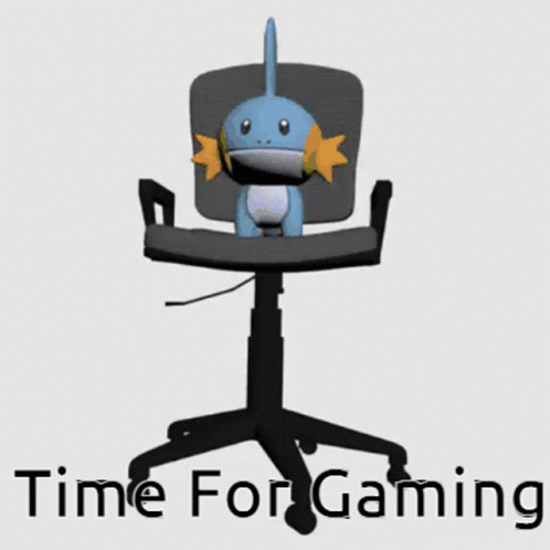 Gaming Gaming Chair GIF - Gaming Gaming Chair Mudkip GIFs