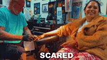 Scared Lizzy Capri GIF - Scared Lizzy Capri Nervous GIFs