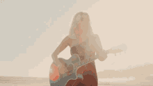 Playing The Guitar Alexi Blue GIF - Playing The Guitar Alexi Blue Wavelength GIFs