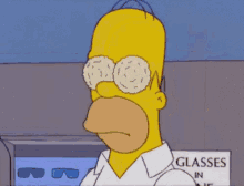 Homer Simpsons Eye Crust GIF - Homer Simpsons Eye Crust Tired GIFs