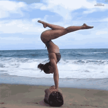 Balance Hand Stand GIF - Balance Hand Stand Concentrate GIFs