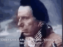 indian crying tears sad codes with buffalo nuts
