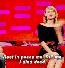 Taylor Swift Rip GIF
