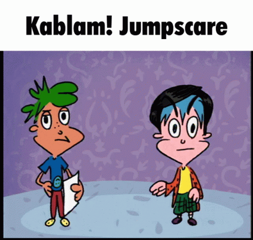 Kablam Jumpscare GIF - Kablam Jumpscare June GIFs