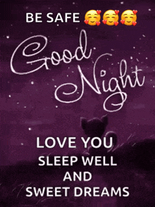 good night sweet dreams starry night sleep well