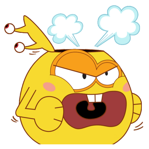 Angry Face Furious Sticker - Angry Face Furious Bam Stickers