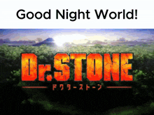 a poster for a game called dr stone