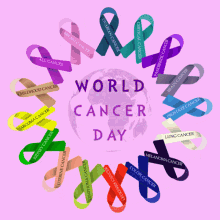 fight cancer 4th february world cancer day world cancer dia mundial contra el cancer