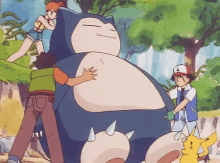Move Yer Fatt Booty! GIF - Pokemon Snorlax Sleep GIFs