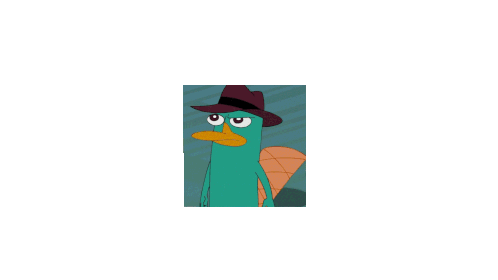 Perry The Platypus Phineas And Ferb Sticker - Perry The Platypus Phineas And Ferb Secret Agent Stickers