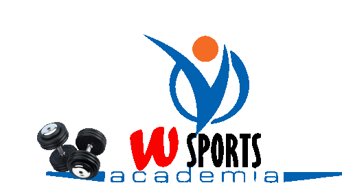 W Sports Academia Sticker - W Sports Academia Logo Stickers