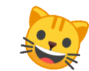 Cat Cat Head Sticker - Cat Cat Head Happy Stickers
