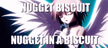 Nugget In A Biscuit Ikaros GIF - Nugget In A Biscuit Ikaros Heavens Lost Property GIFs