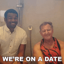 We'Re On A Date Oldgays GIF - We'Re On A Date Oldgays We Are Spending Time GIFs
