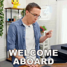 Welcome Aboard Austin Evans GIF - Welcome Aboard Austin Evans Welcome GIFs