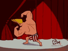 Johnny Bravo Cartoon Network GIF - Johnny Bravo Cartoon Network Belly GIFs