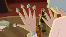 I'M Seeing Illusion On My Fingers Rick Sanchez GIF - I'M Seeing Illusion On My Fingers Rick Sanchez Rick And Morty GIFs
