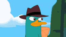perry the platypus phineas and ferb sidetracked