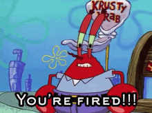 fired krab